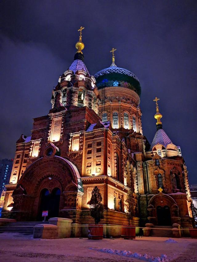 哈尔滨旅游攻略:必打卡的3大景点,尤其是夜景超梦幻